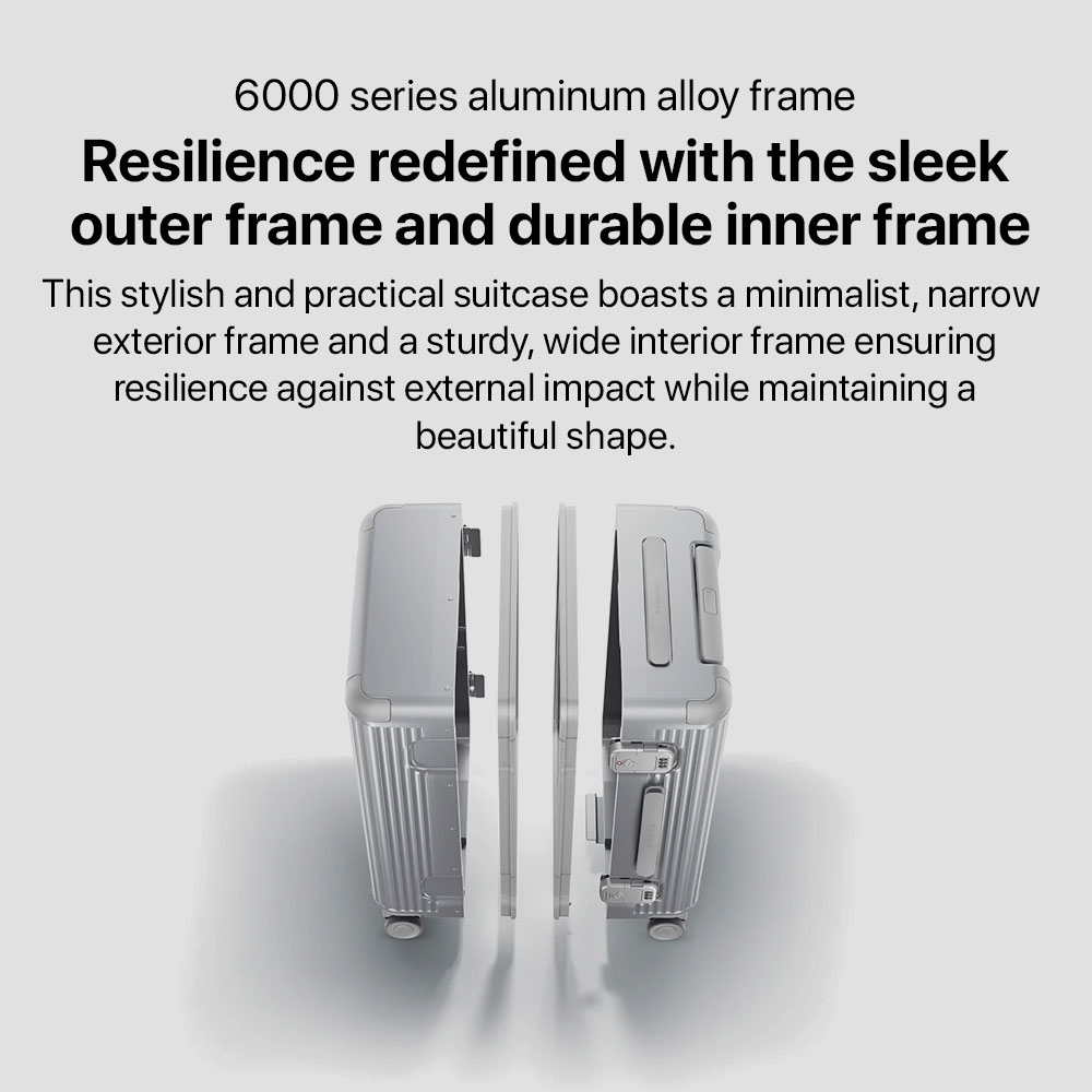 Xiaomi Aluminum Frame Luggage - Image 4