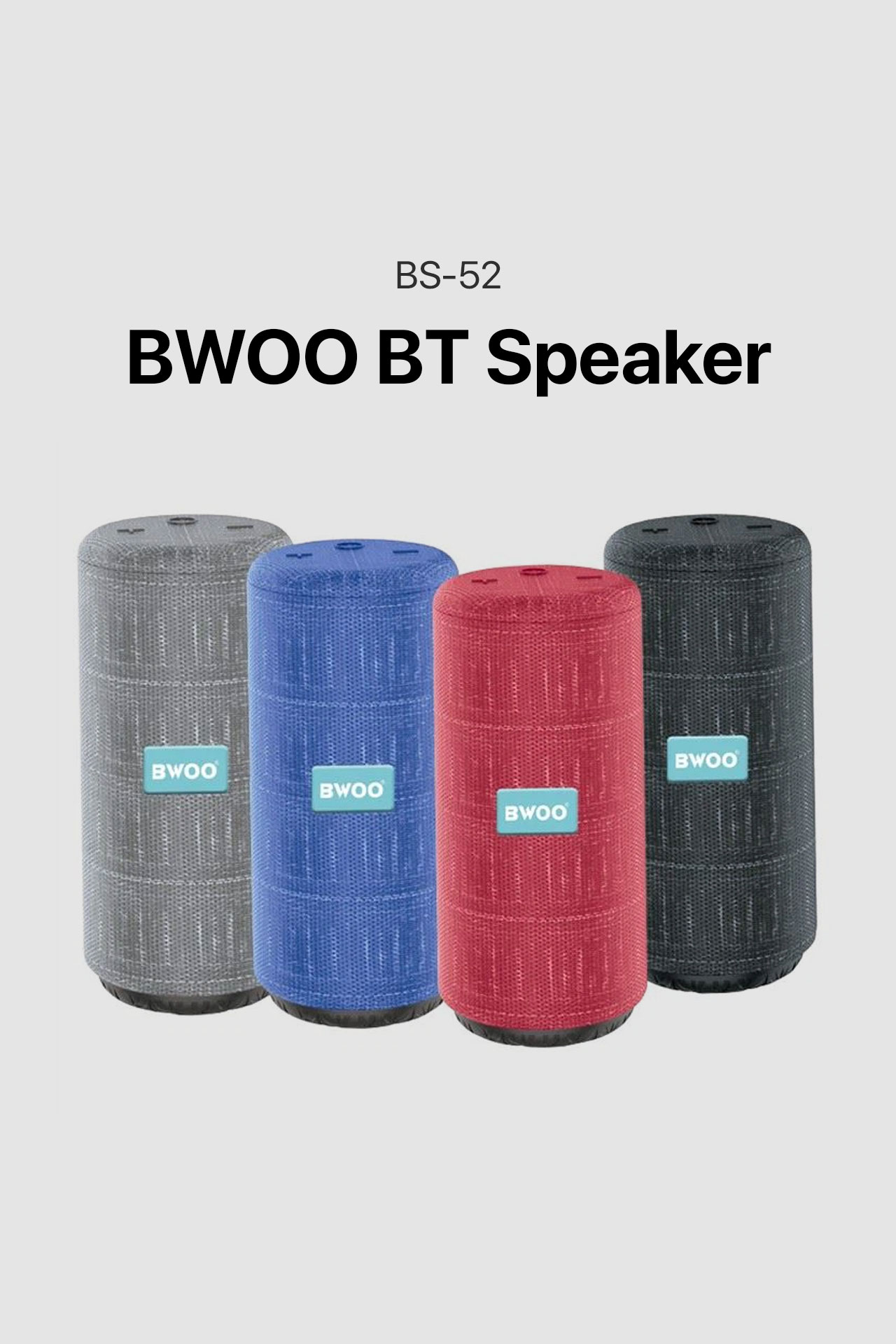 BWOO BS-52 Bluetooth Speaker