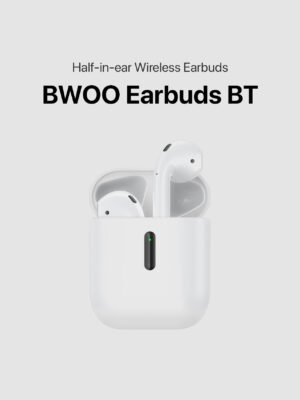 BWOO BW86 Half-in-ear Wireless Earbuds BT V5.3