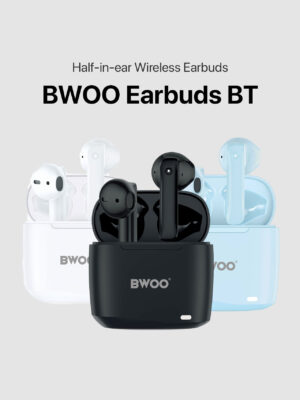 BWOO BW94 Half-in-ear Wireless Earbuds BT V5.3