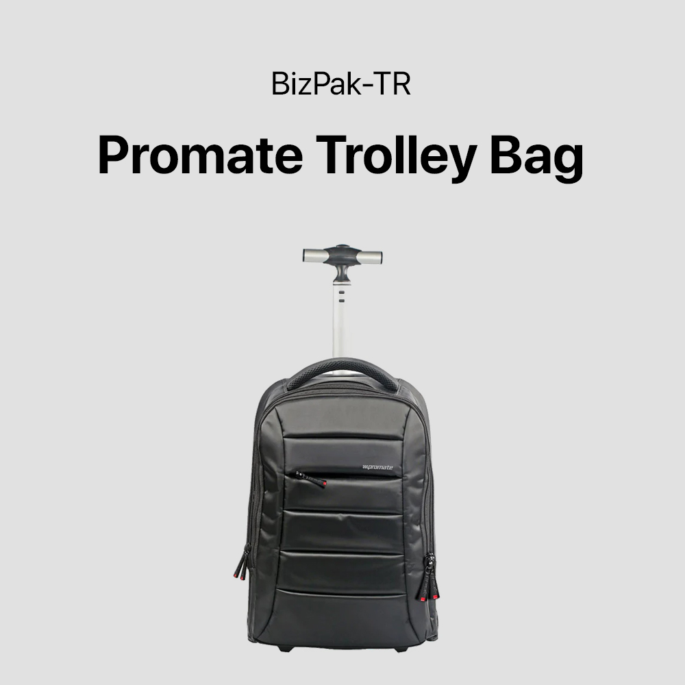 Promate BizPak-TR Heavy Duty Trolley Bag - Image 5