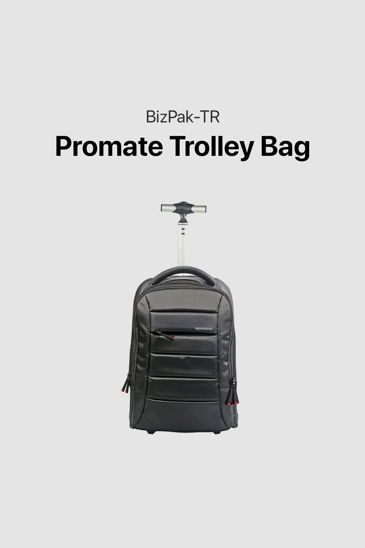 Promate BizPak-TR Heavy Duty Trolley Bag
