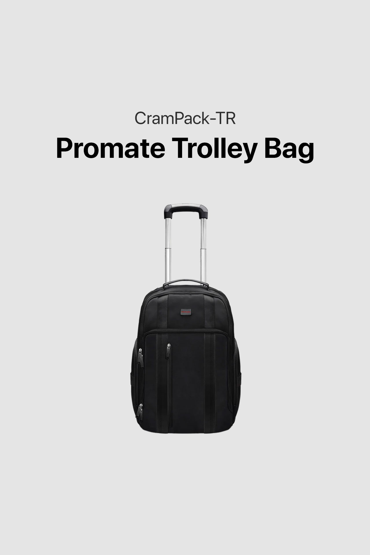Promate CramPack-TR Laptop Trolley Bag
