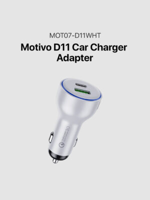 Motivo D11 2-port Car Charger Adapter