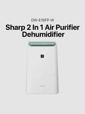 Sharp 24 sqm Air Plasmacluster 2 In 1 Air Purifier Dehumidifier