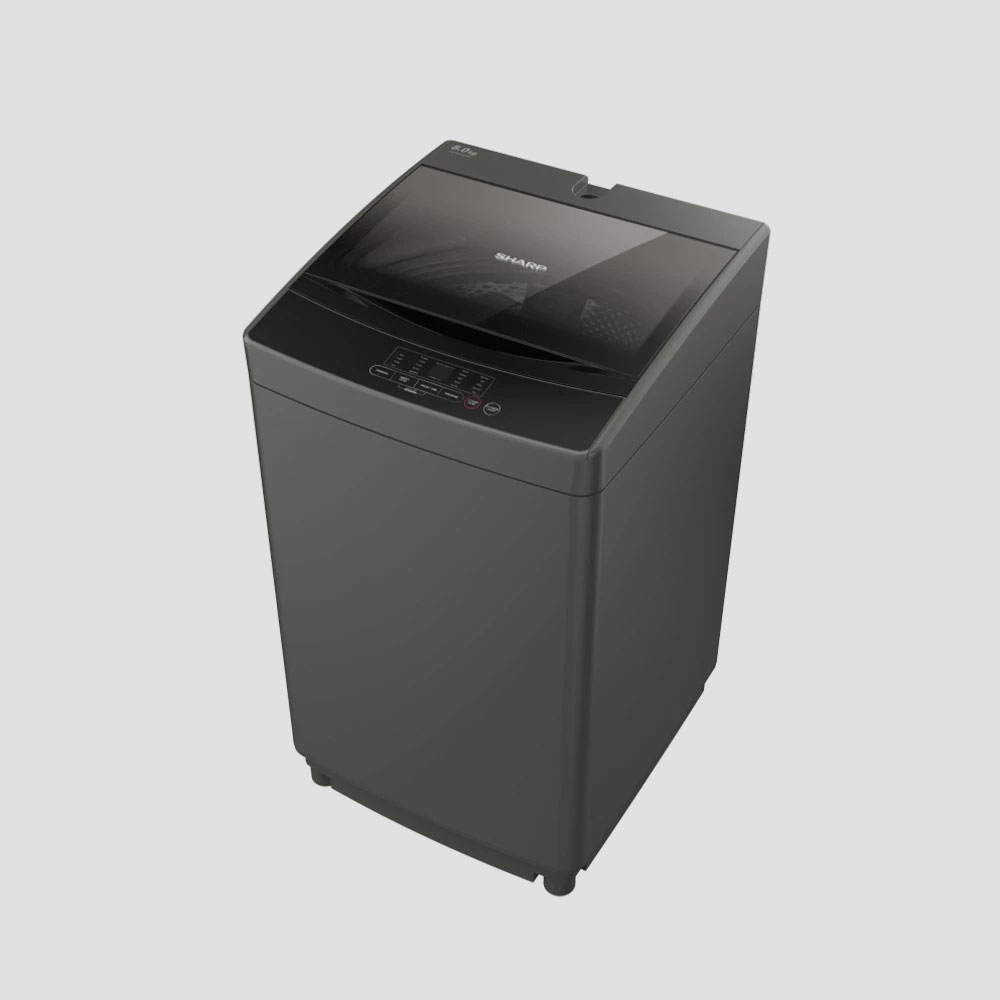 Sharp 7.0 kg Fully Automatic Washing Machine (Top Load) - (ES-JN07A9(GY)) - Image 2