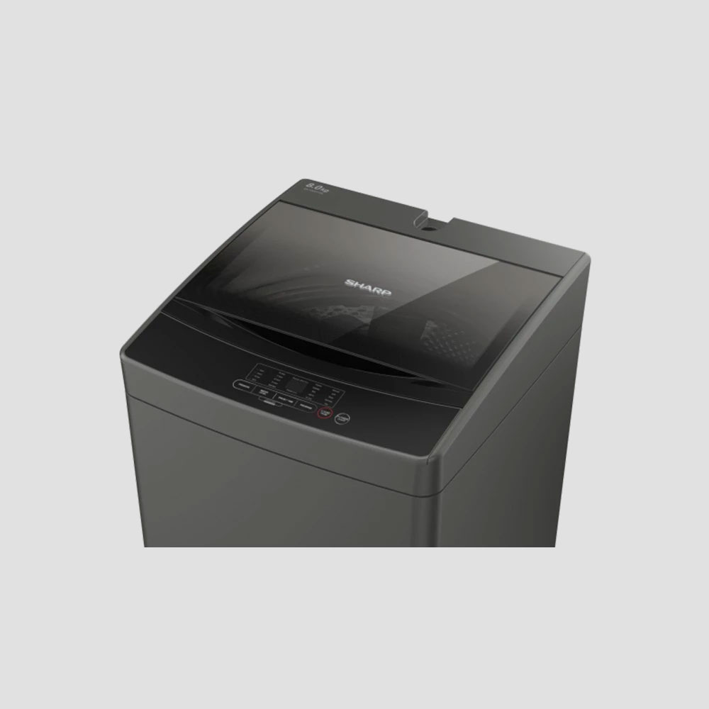 Sharp 7.0 kg Fully Automatic Washing Machine (Top Load) - (ES-JN07A9(GY)) - Image 4