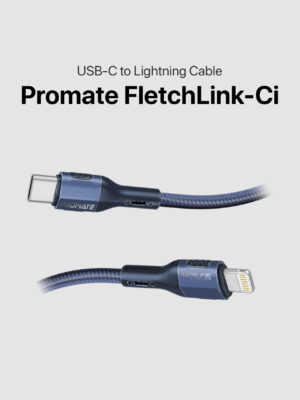 Promate FletchLink-Ci USB-C to Lightning Cable