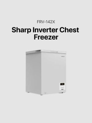 Sharp 5.0 cu. ft Inverter Chest Freezer (FRV-142X)