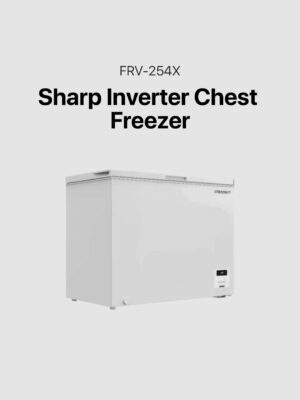 Sharp 9.0 cu. ft Inverter Chest Freezer (FRV-254X)