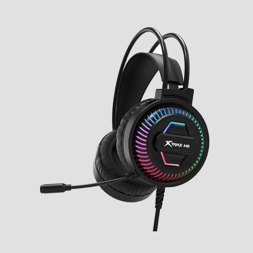 XTRIKE ME Backlit, Stereo Gaming Headset GH-510 - Black - Image 3