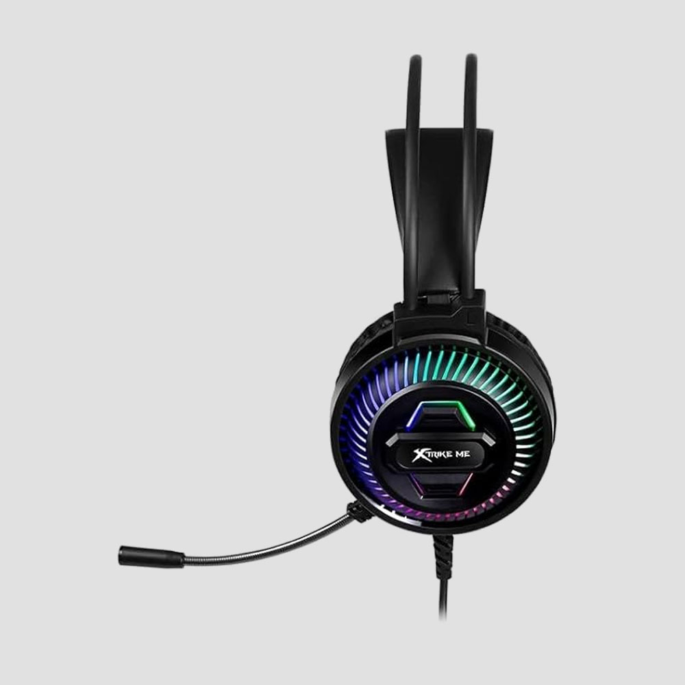XTRIKE ME Backlit, Stereo Gaming Headset GH-510 - Black - Image 2