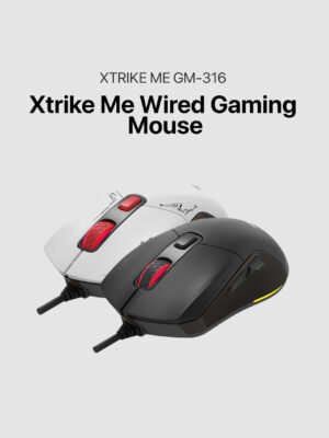 XTRIKE ME Detachable RGB Wired Gaming Mouse GM-316