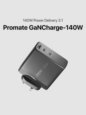 Promate GaNCharge-140W GaN Charger