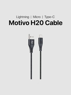 Motivo H20 Cable Only  (Lightning, Micro, Type-C)