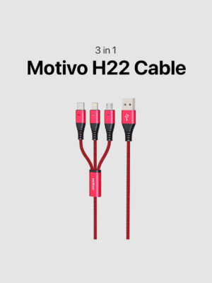 Motivo H22 3-in-1 Data Cable Wire