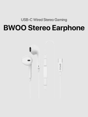 BWOO HF175 USB-C Wired Stereo Gaming Earphone