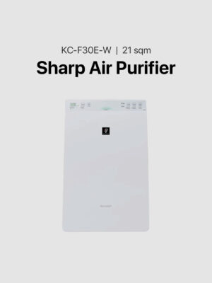 Sharp 21 sqm Air Purifier (KC-F30E-W)