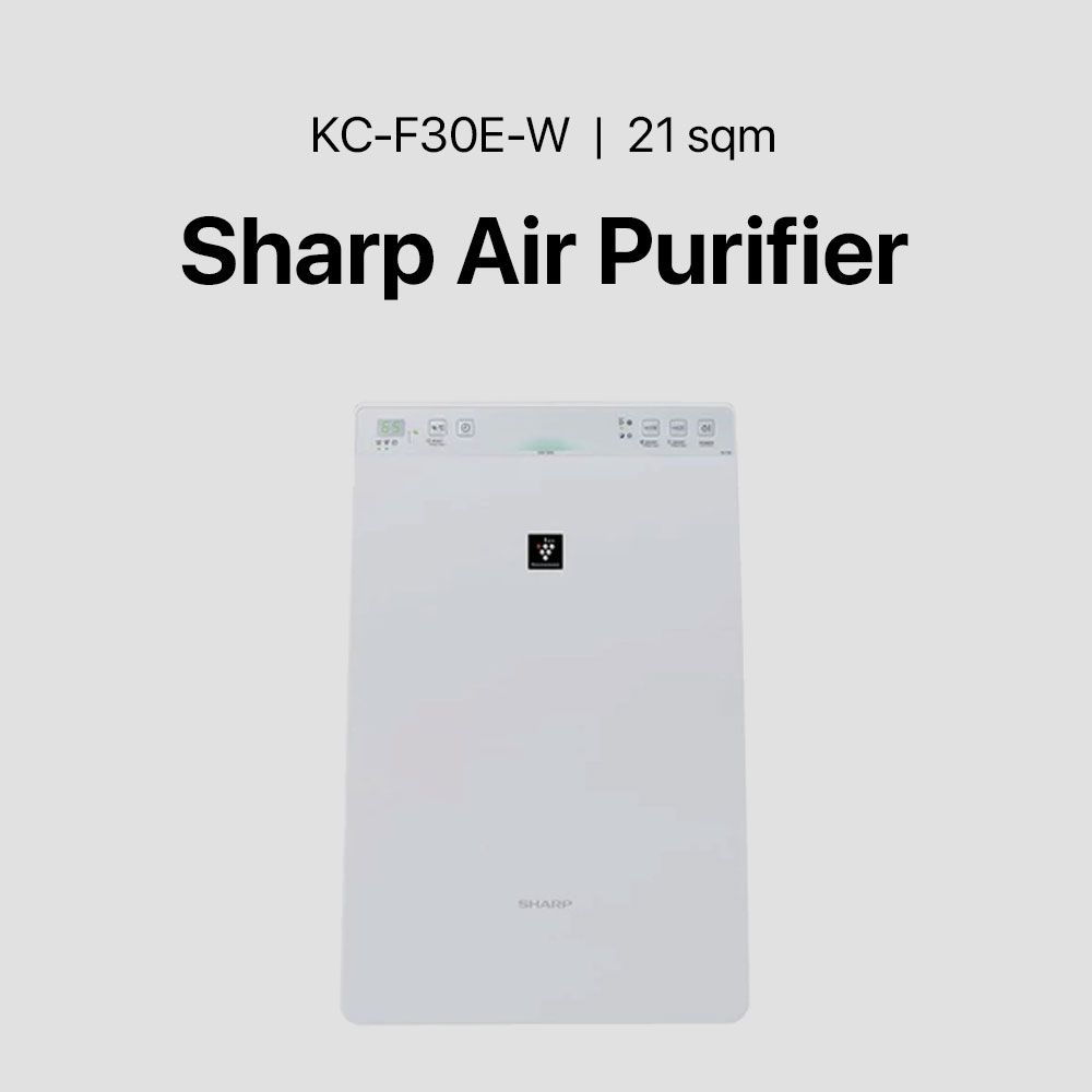 Sharp 21 sqm Air Purifier (KC-F30E-W) - Image 5