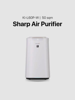 Sharp 50 sqm Air Purifier (KI-L60P-W)