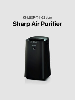 Sharp 62 sqm Air Purifier (KI-L80P-T)