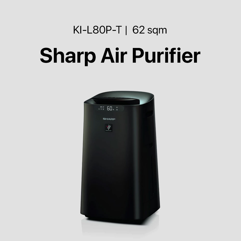Sharp 62 sqm Air Purifier (KI-L80P-T) - Image 5