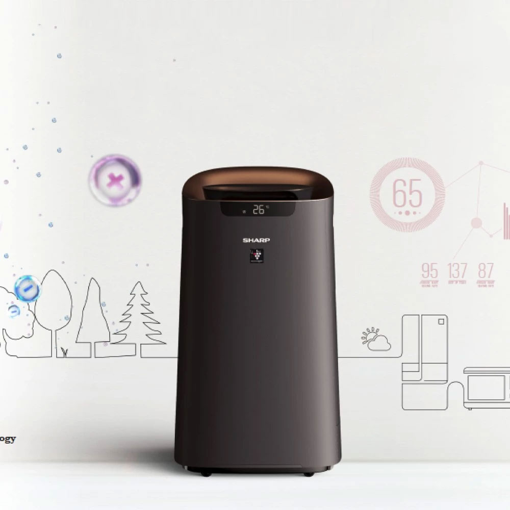 Sharp 62 sqm Air Purifier (KI-L80P-T) - Image 3