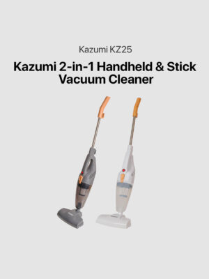 Kazumi KZ25 2-in-1 Handheld & Stick Vacuum Cleaner