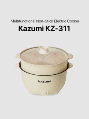 Kazumi KZ-311 3.0L Multifunctional Non-Stick Electric Cooker with Steamer