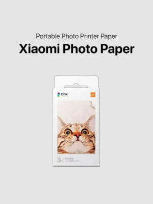 XIAOMI PORTABLE PHOTO PRINTER PAPER (2x3-INCH, 20-SHEETS)