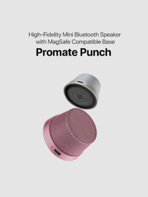 Promate Punch - High-Fidelity Mini Bluetooth Speaker