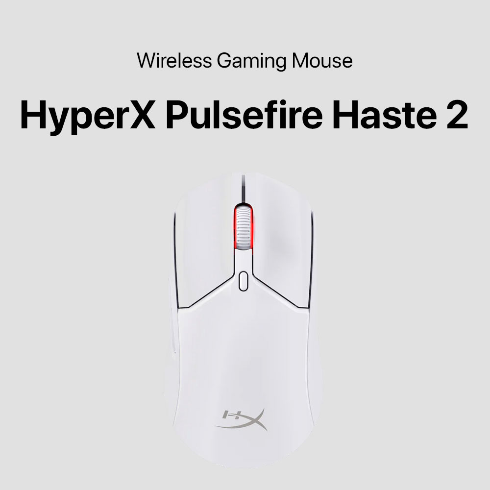 HyperX Pulsefire Haste 2 - Wireless Gaming Mouse (6N0A9AA) - Image 5