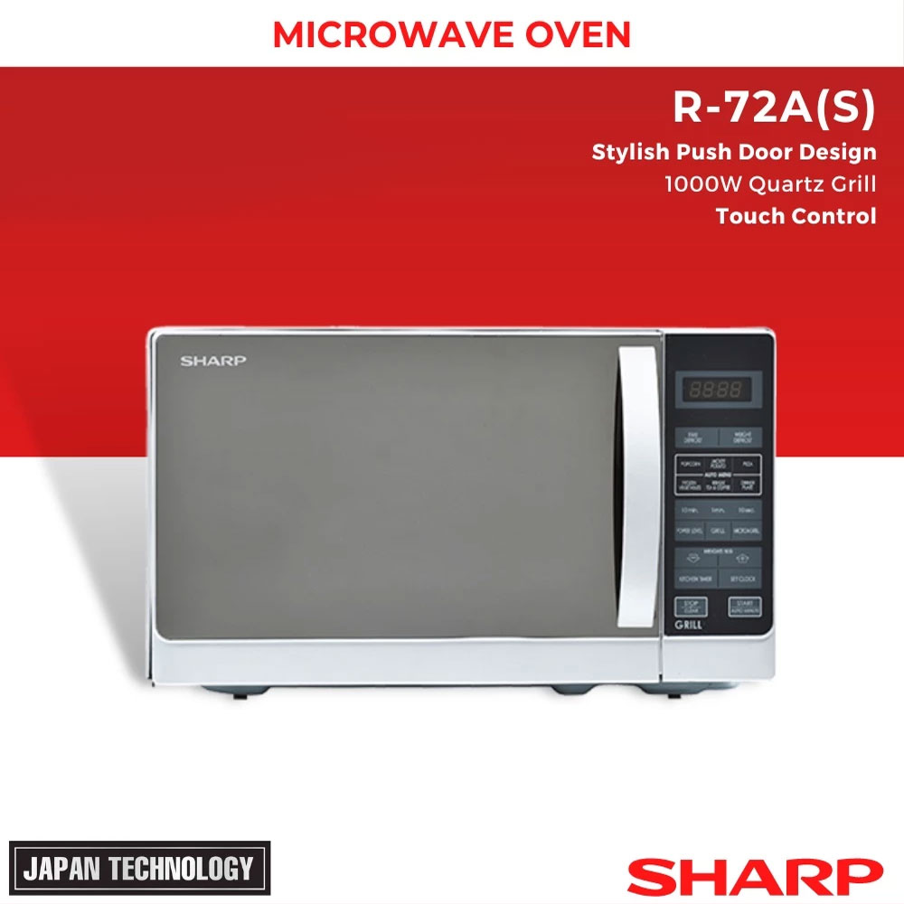 Sharp 25 Liters Microwave Oven (R-72A-S) - Image 3