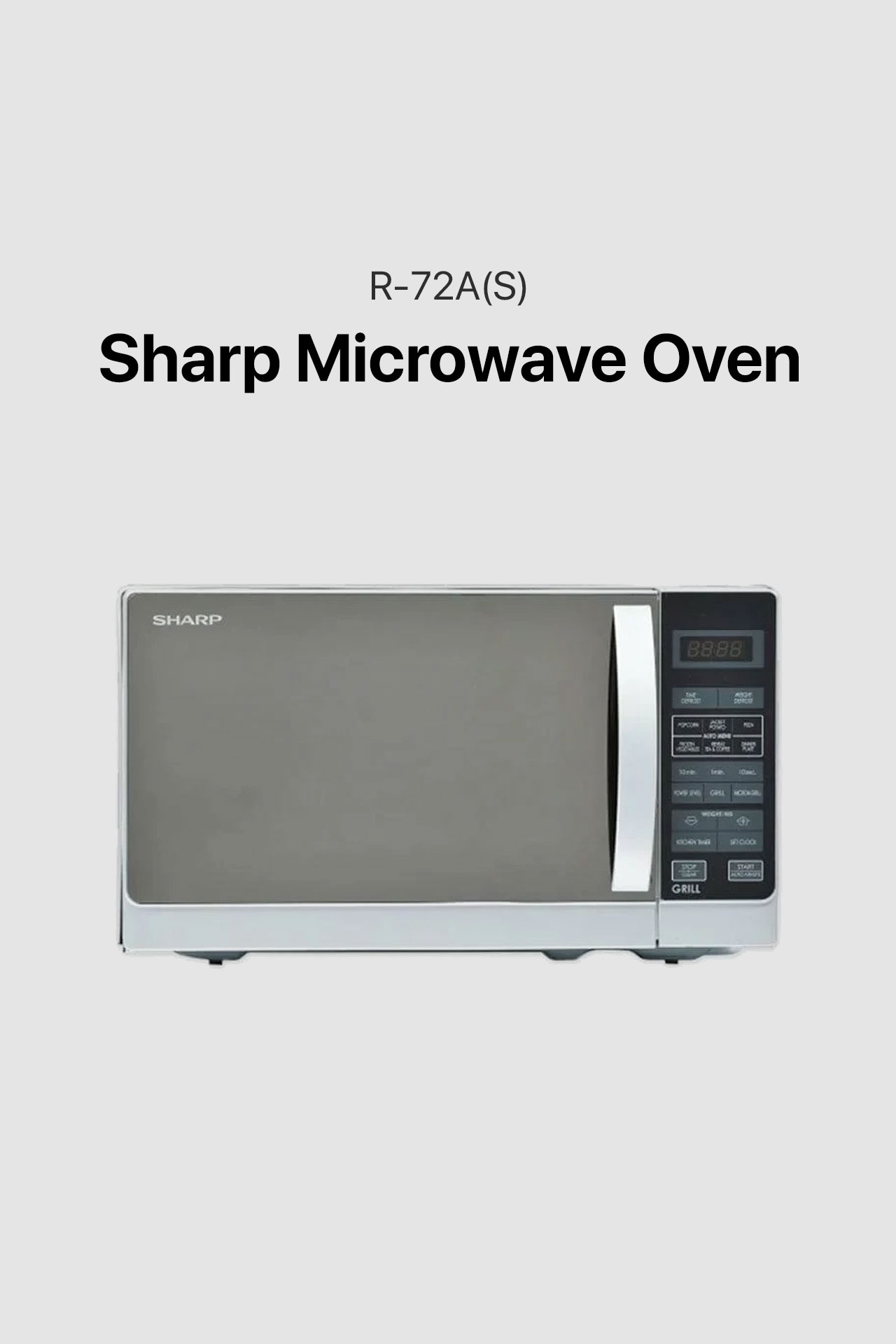 Sharp 25 Liters Microwave Oven (R-72A-S)