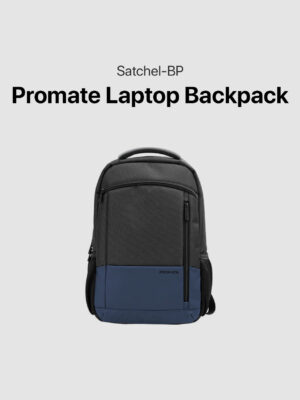 Promate Satchel-BP Laptop Backpack With Multiple Pockets