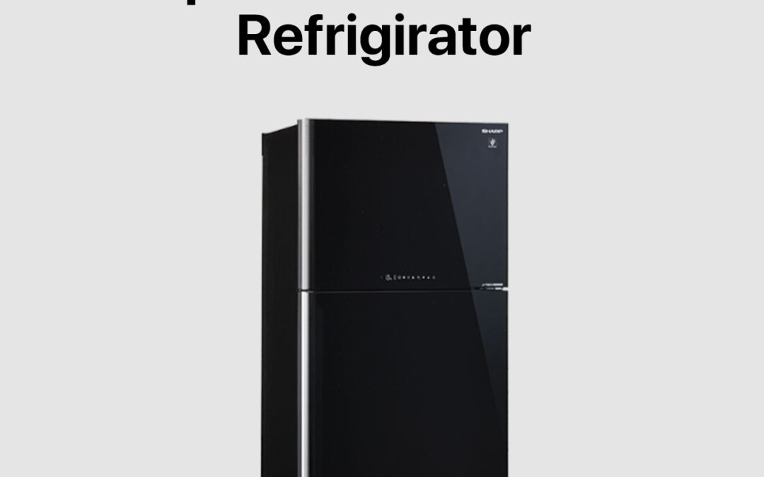 Sharp 23.2 cu. ft Two-Door No Frost Inverter Refrigerator (SJ-FTF21CVP-BK/SL)