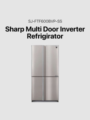Sharp 24 cu. ft. Multi-Door Inverter Refrigerator (SJ-FTF600BVP-SS)