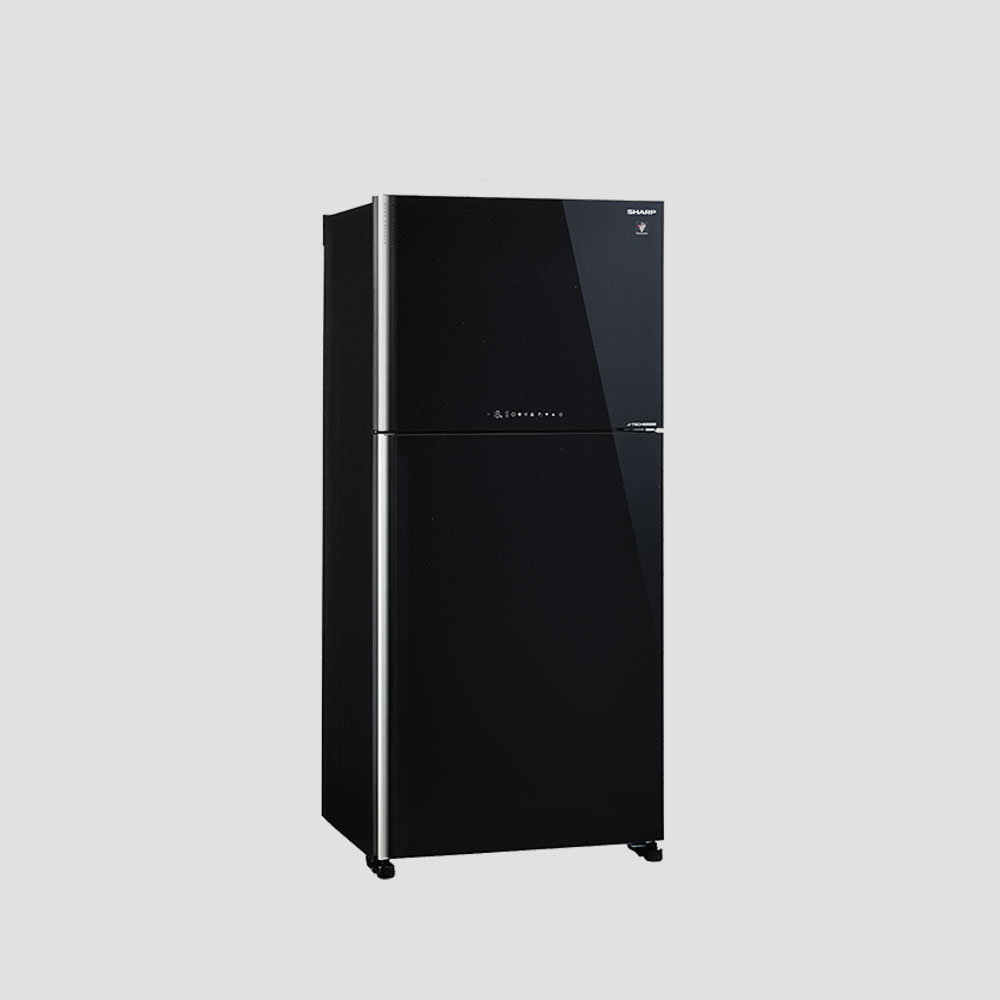 Sharp 20 cu. ft Two-Door No Frost Inverter Refrigerator (SJ-FTG18CVP-SL/BK) - Image 2