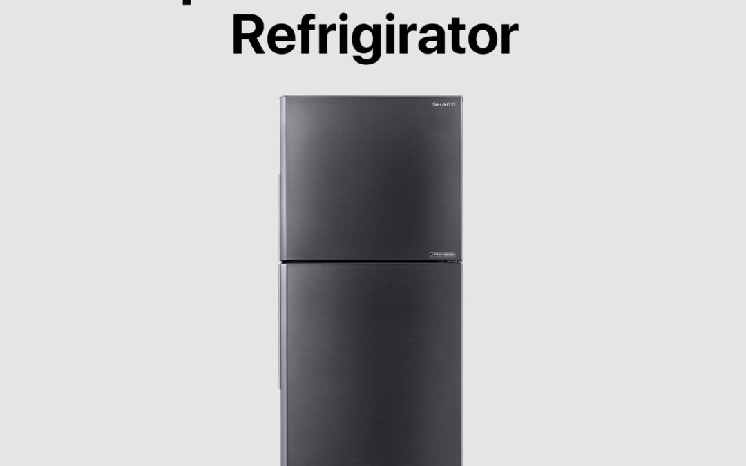 Sharp 7.9 cu. ft Two Door No Frost Inverter Refrigerator (SJ-FTS08BVS-DS)