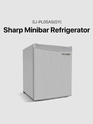 Sharp Minibar Refrigerator 1.7 cu.ft personal ref SJ-PL05AS(GY)