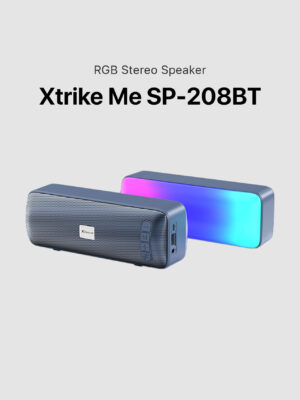 XTRIKE ME Stereo, Backlit Wireless Speaker