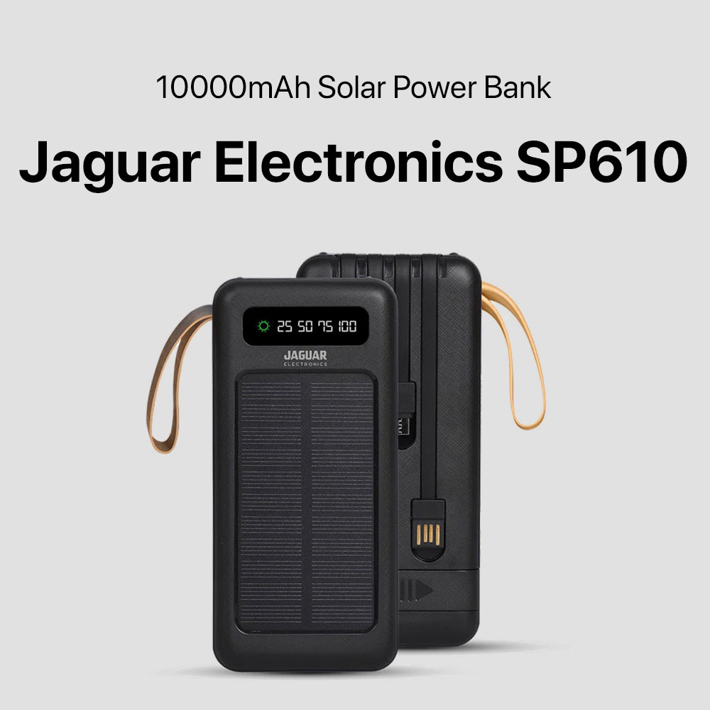 Jaguar Electronics SP610 10000mAh Solar Power Bank - Image 5
