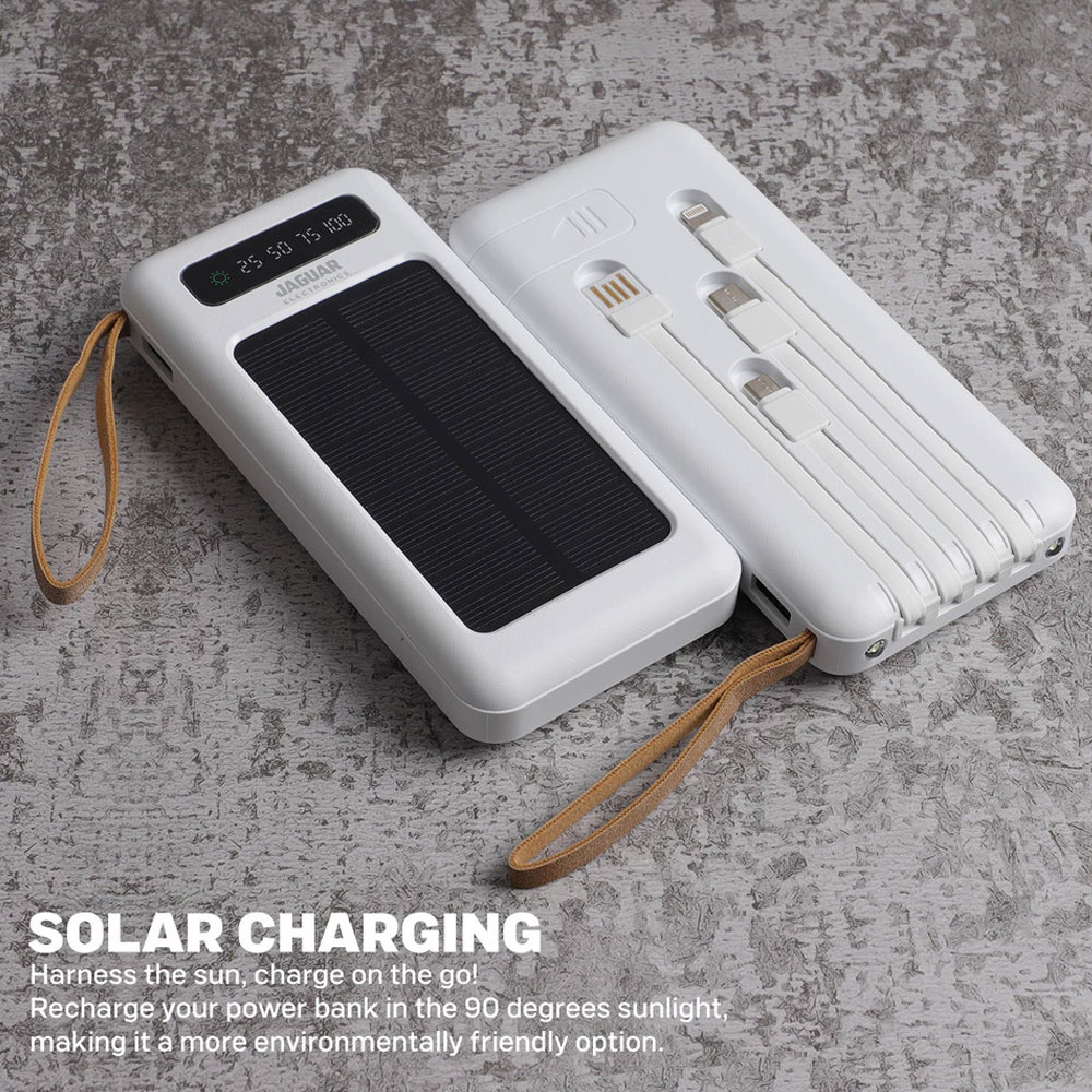 Jaguar Electronics SP610 10000mAh Solar Power Bank - Image 2
