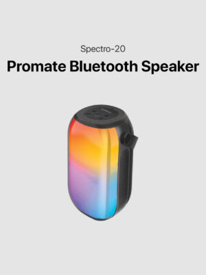 Promate LumiSound Bluetooth v5.3 Speaker (Spectro-20)