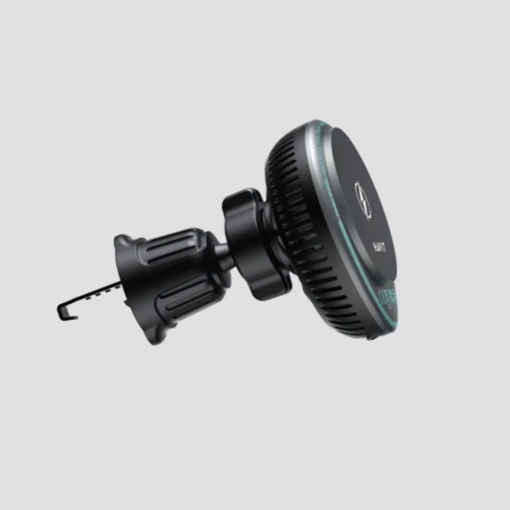 Havit W3036 Car Magnetic Wireless Charging Holder with Cooling Fan - Image 4
