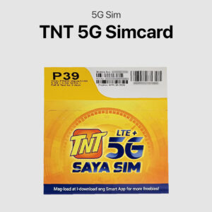 TNT 5G Simcard P39