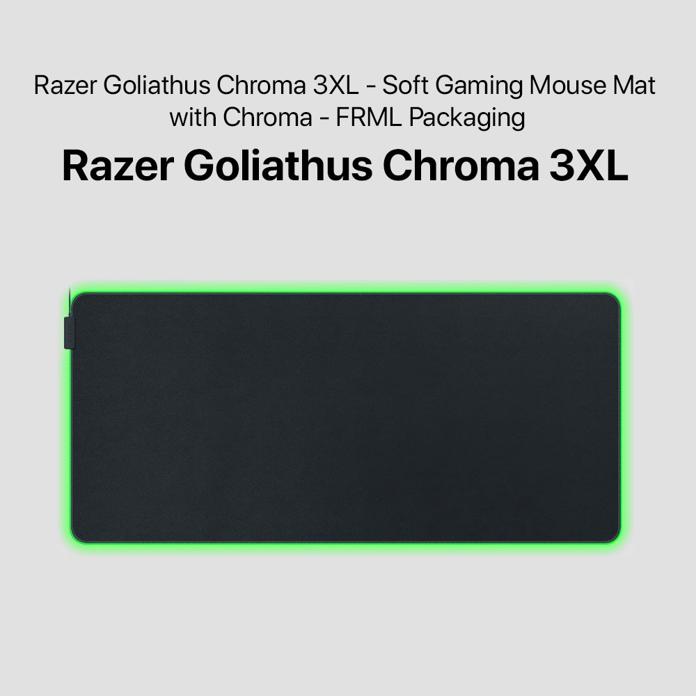 Razer Goliathus Chroma 3XL (Razer Goliathus Chroma 3XL - Soft Gaming Mouse Mat with Chroma - FRML Packaging) - Image 5