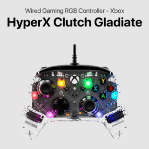 HyperX Clutch Gladiate - Wired Gaming RGB Controller - Xbox (7D6H2AA)