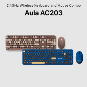 AULA AC306 Wireless Colorful Combo