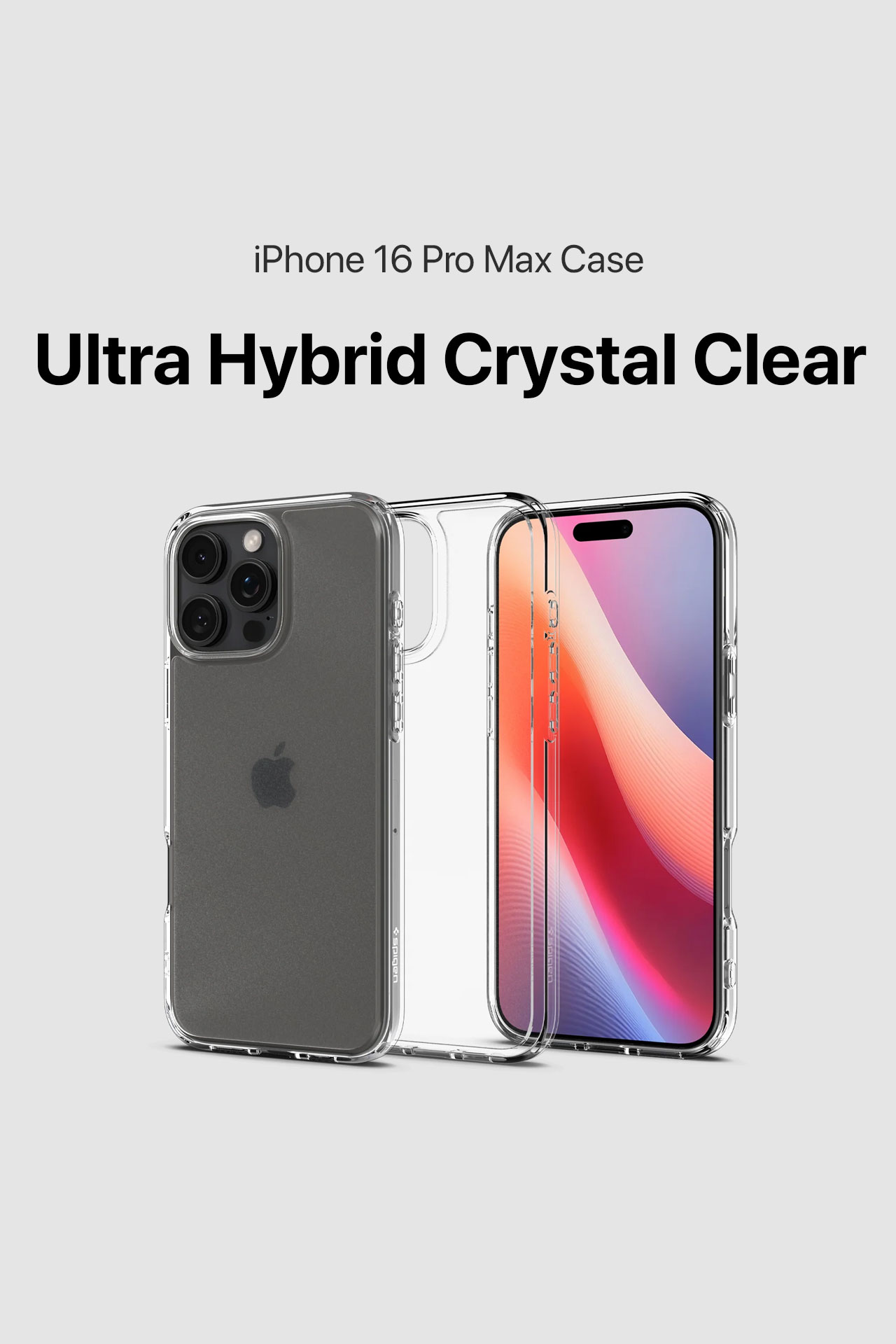 Ultra Hybrid Crystal Clear (iPhone 16 Pro Max Case)(ACS07992)